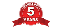 Five Years warranty on furniture